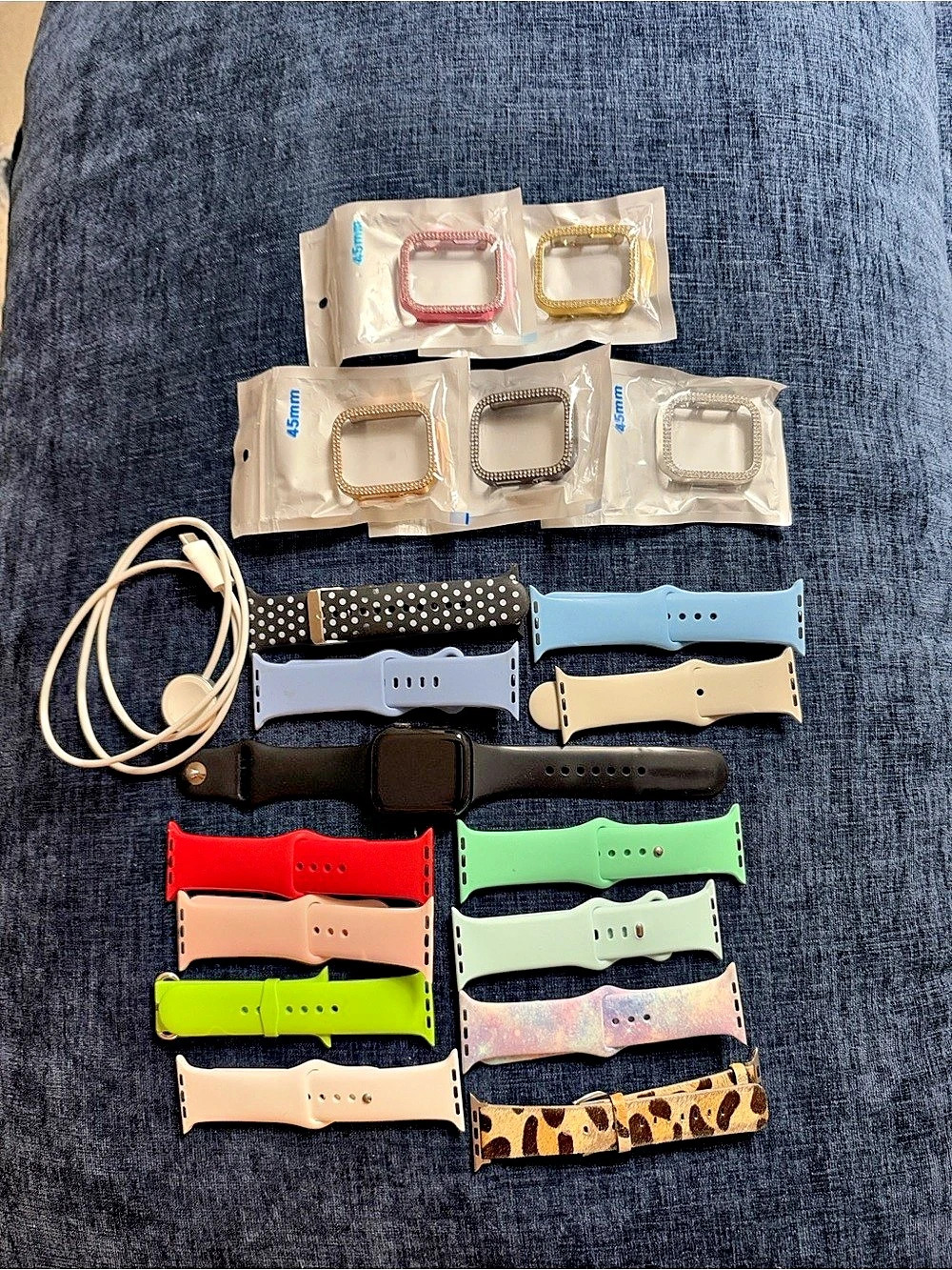 Apple Watch Series Bundle Black Smartwatch With Bands